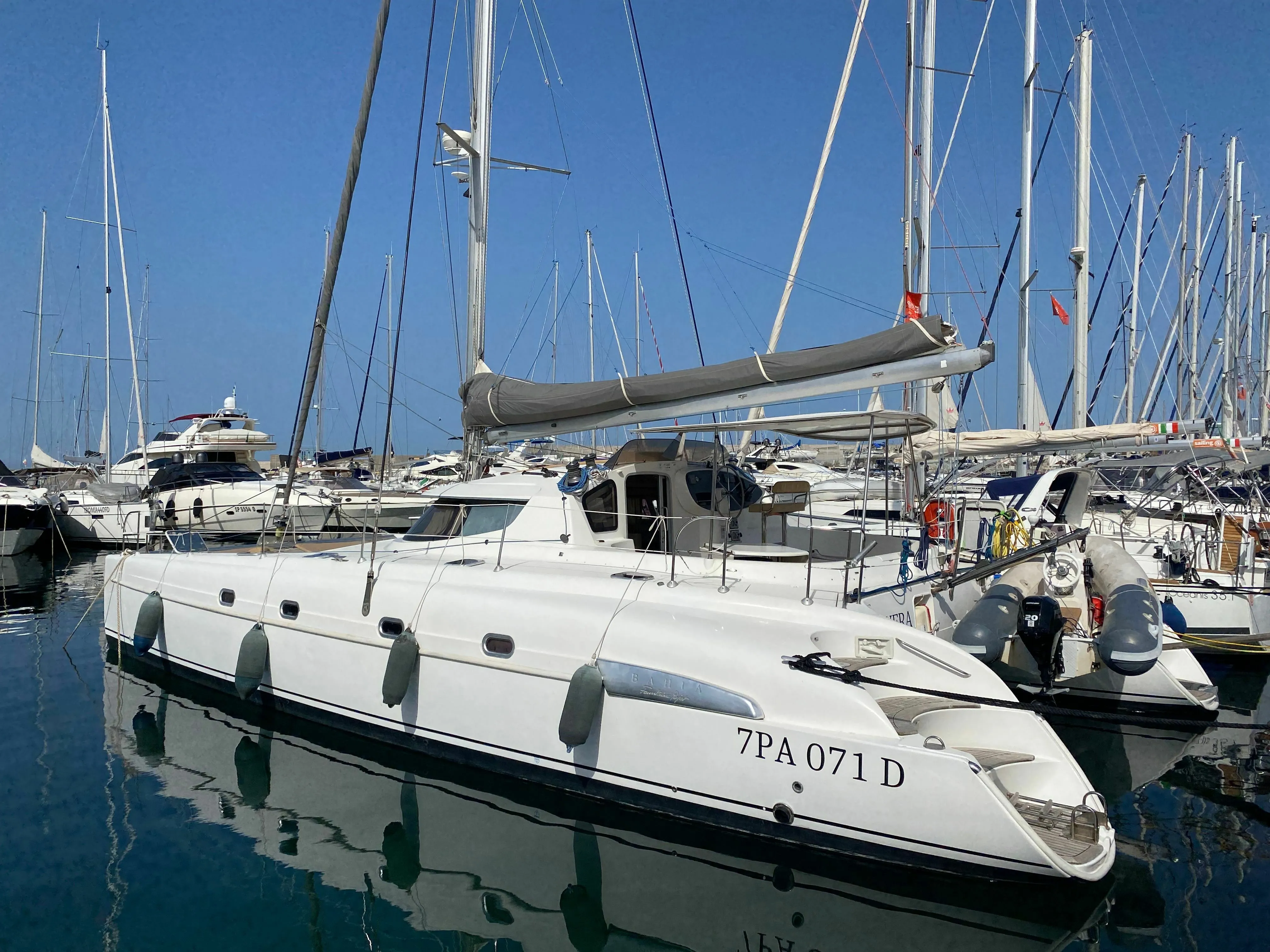 Rent a 14.04m Fountaine Pajot Bahia 46 Catamaran in Palermo