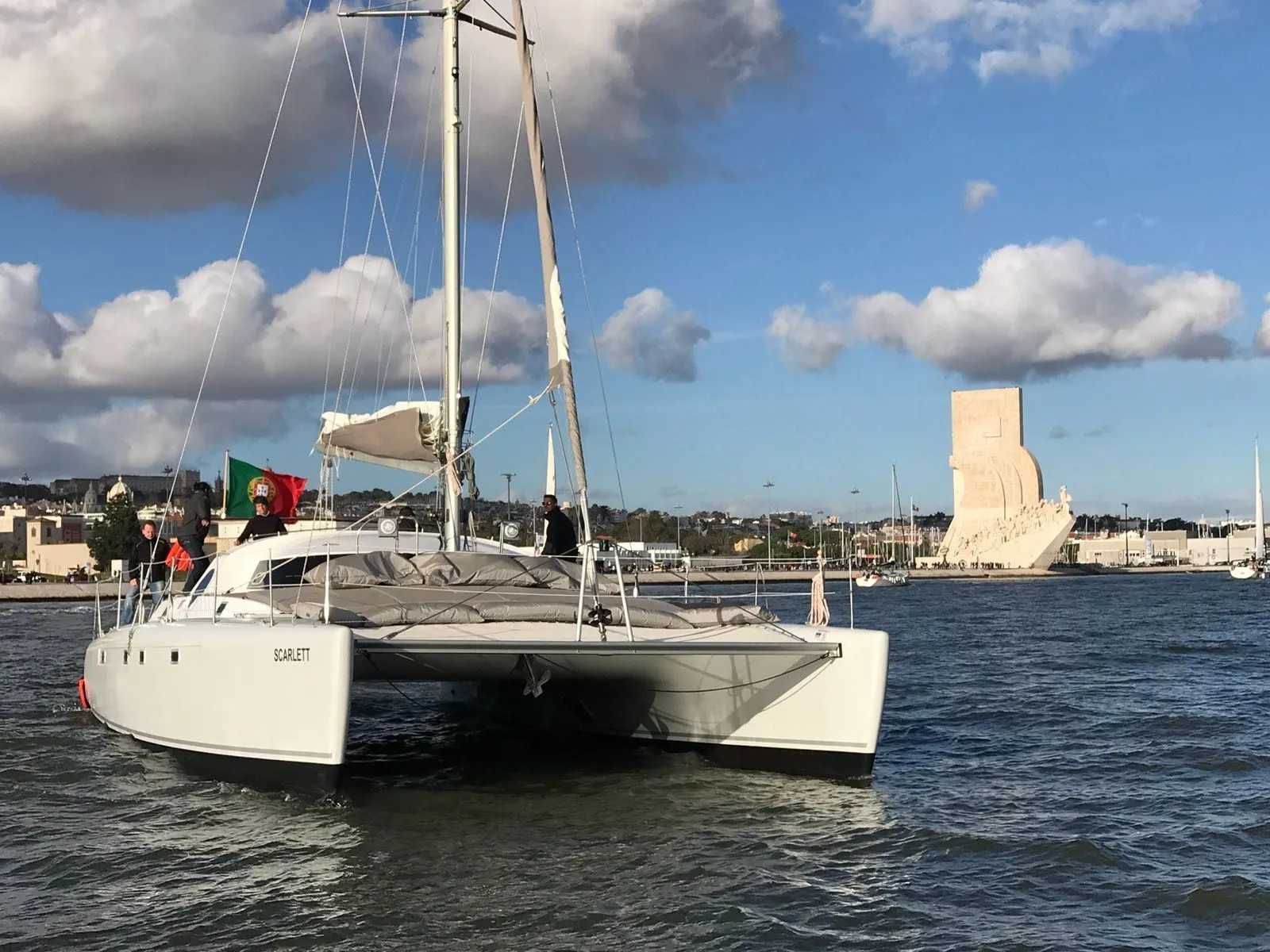 Lisbon 14m Kiralık Fountaine Pajot Casamance 44 Katamaran