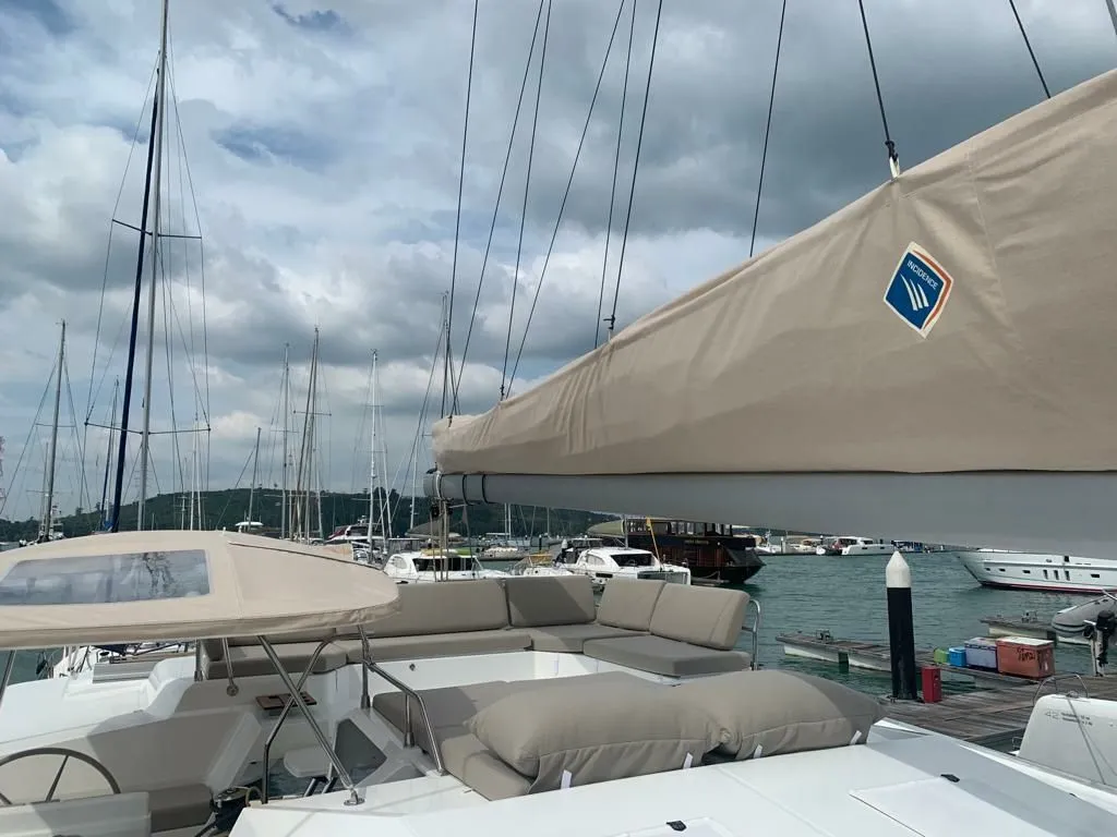 13.45m Chang Wat Phuket Fountaine Pajot Elba 45 Catamaran Hire