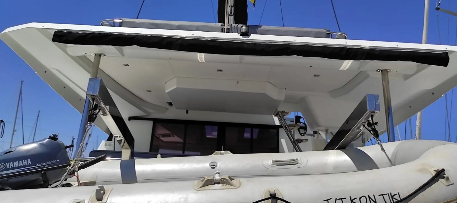Rent a 13.45m 6 Cabin Catamaran in Lavrion