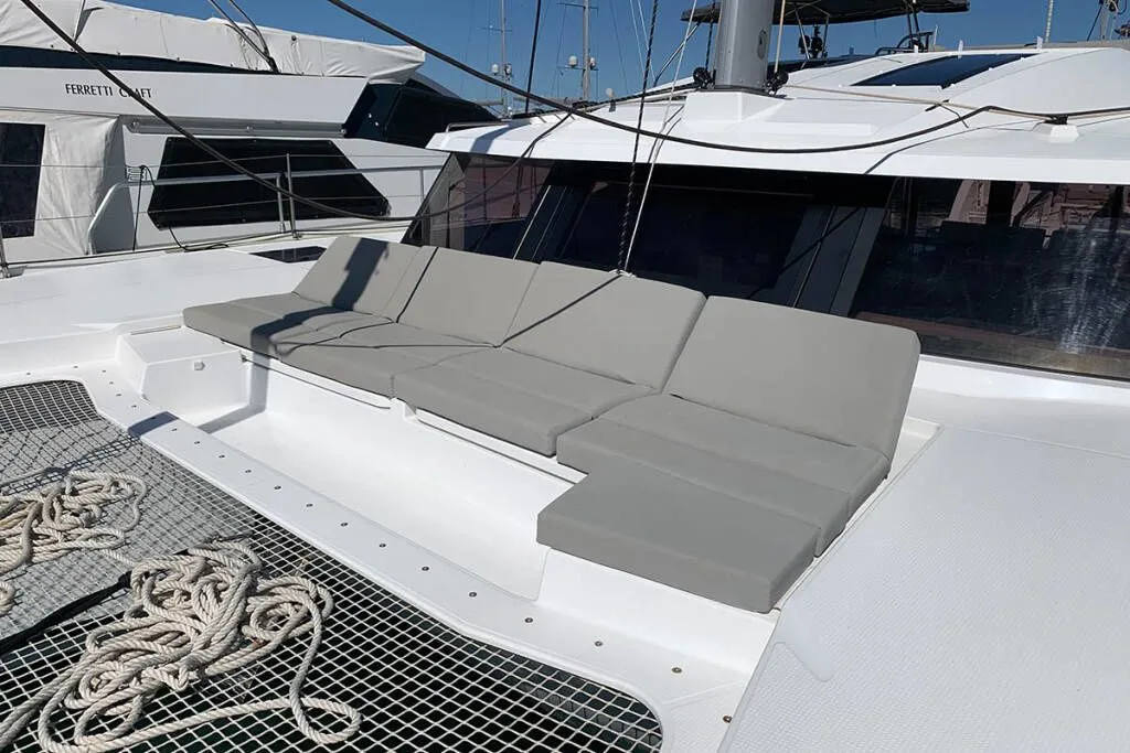 Explore Elliniko on a 13.45m Rental Fountaine Pajot Elba 45