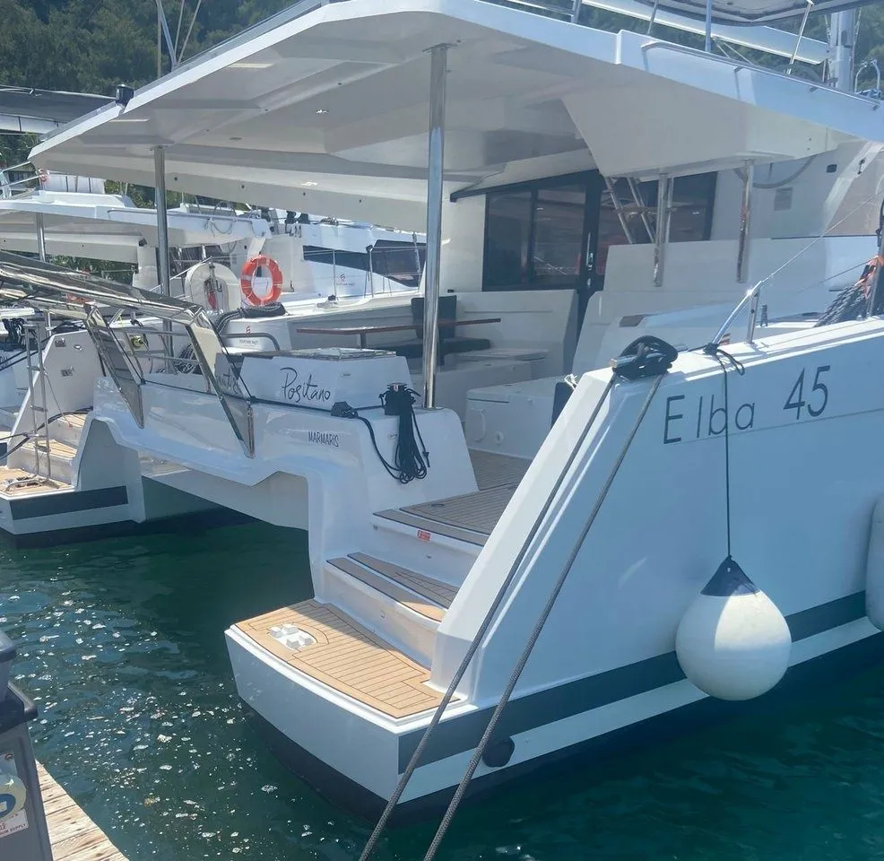 13.45m Fethiye Fountaine Pajot Elba 45 Catamaran Hire