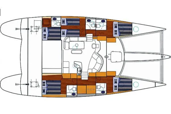 Explore Rotoava on a 18.28m Rental Boat
