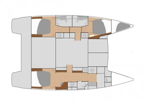 Explore Road Town on a 13.26m Rental Catamaran Fountaine Pajot Helia 44