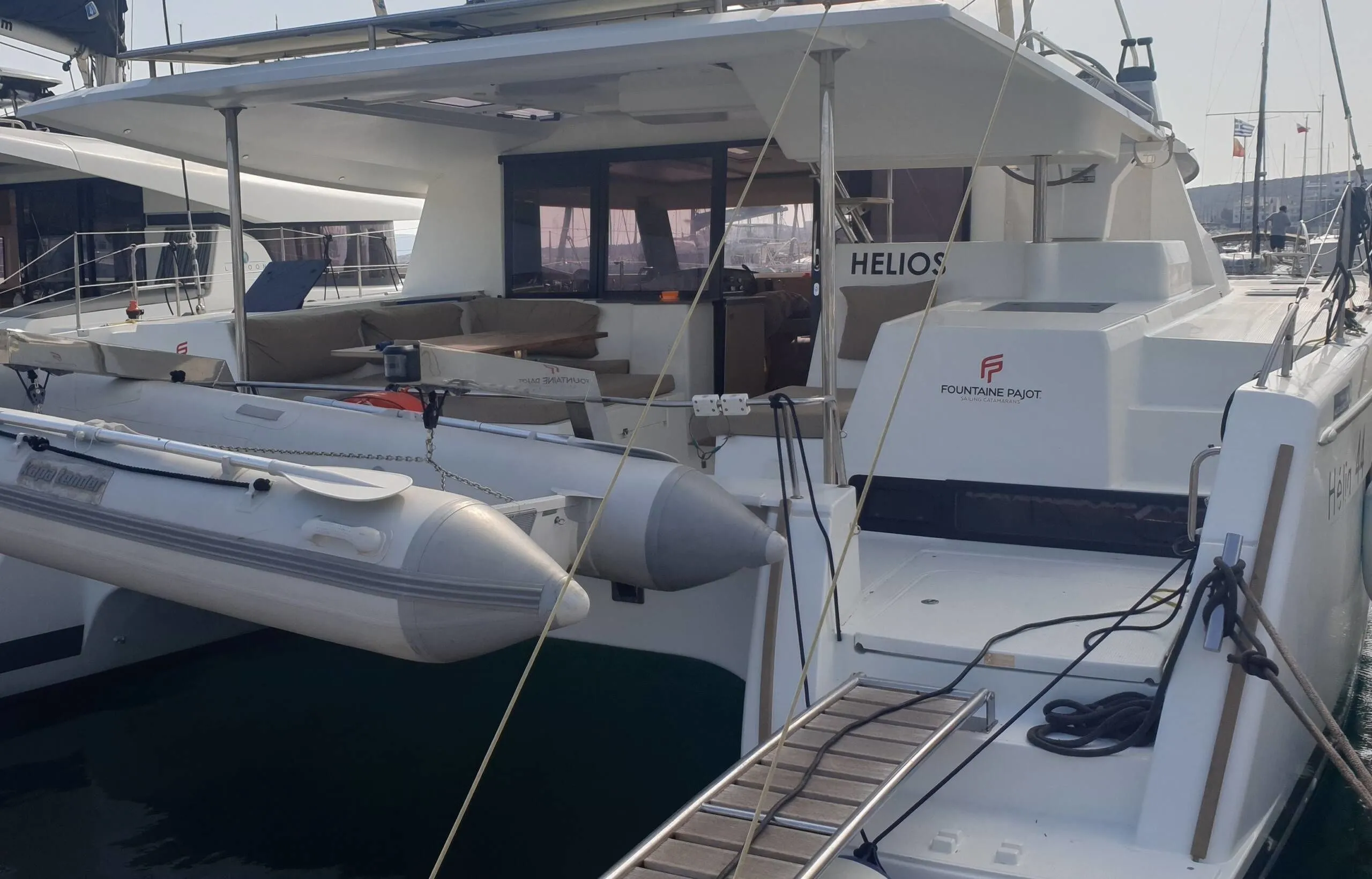 13.3m Lefkada 6 Cabin Catamaran Hire