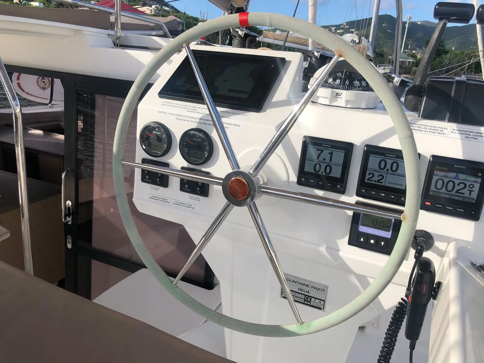 Rent a 13.3m Catamaran Fountaine Pajot Helia 44 in Saint John’s