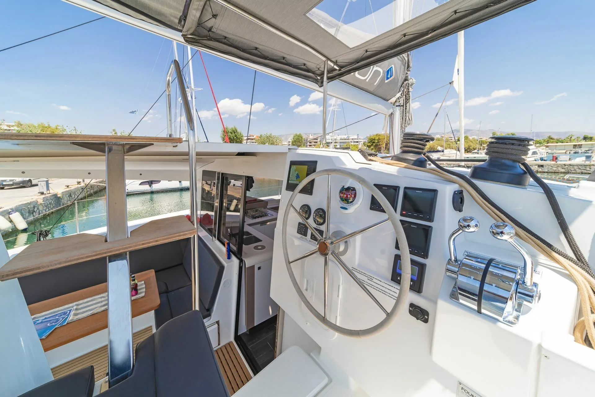 Rent a 11.73m Fountaine Pajot Isla 40 Catamaran in Lavrion