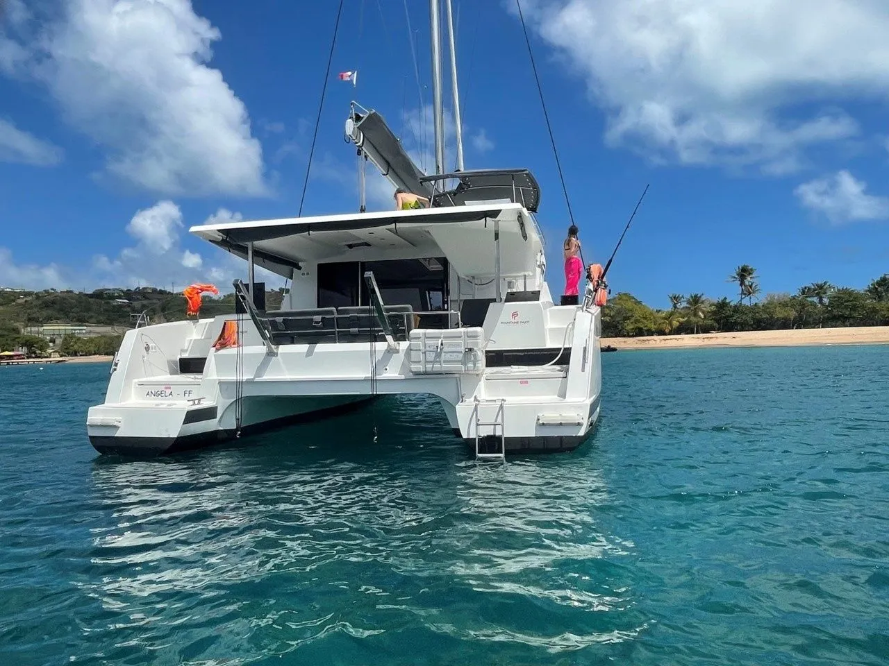 Explore Le Marin on a 11.73m 4 Cabin Catamaran Rental