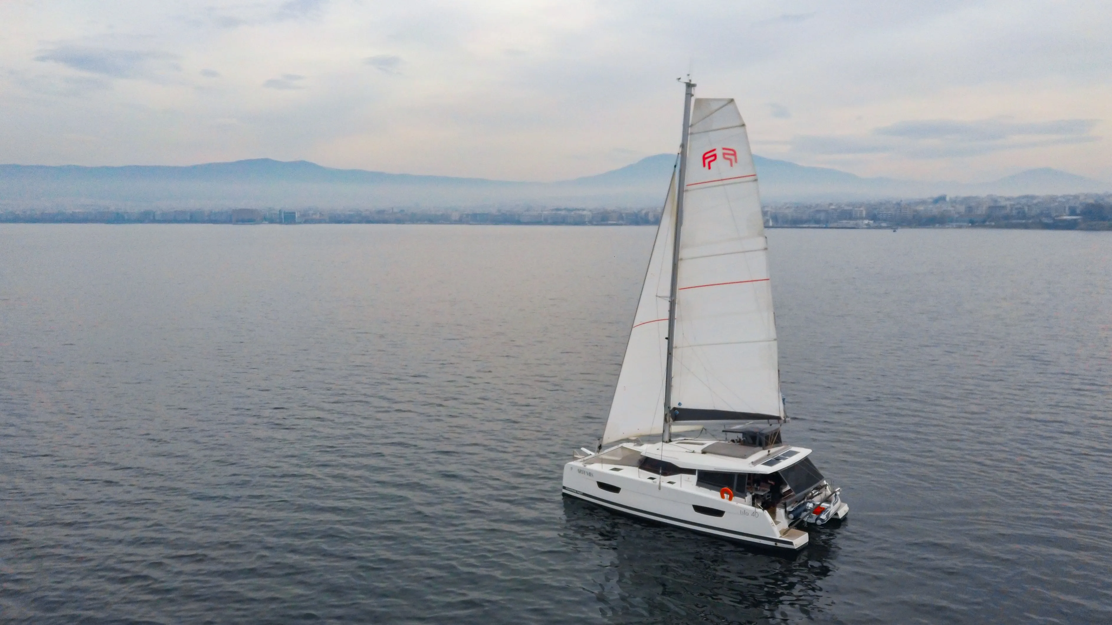 Explore Lefkada on a 11.93m Rental Catamaran Fountaine Pajot Isla 40