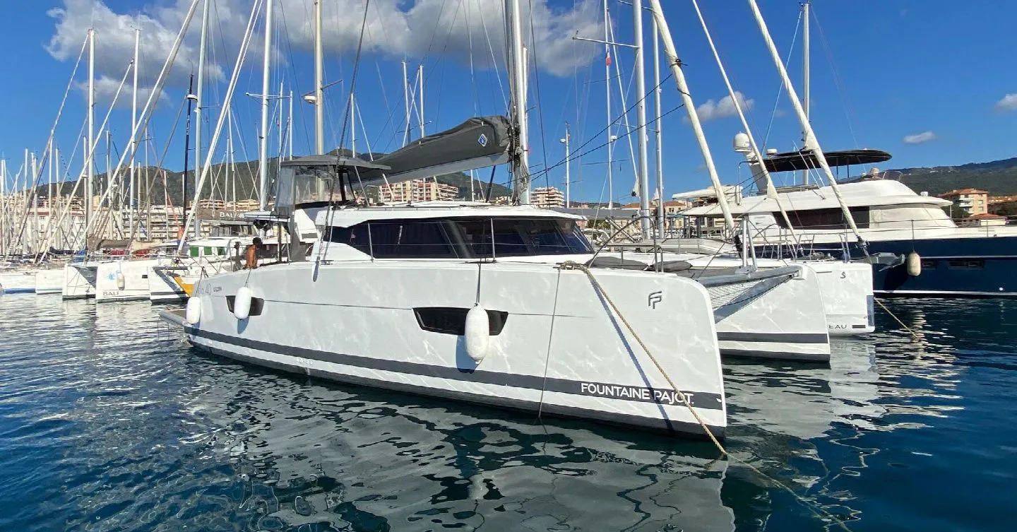 Rent a 11.93m Fountaine Pajot Isla 40 Catamaran in Ajaccio
