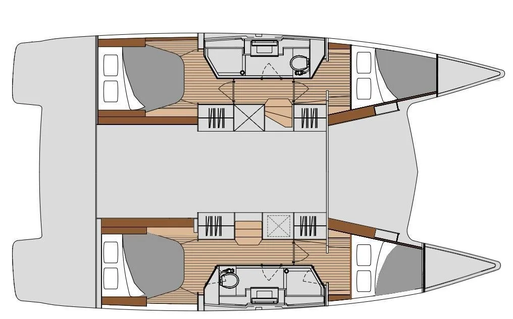 Rent a 11.93m Fountaine Pajot Isla 40 Catamaran in Ajaccio