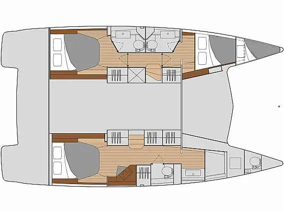 Rent a 11.93m Catamaran Fountaine Pajot Isla 40 in Orhaniye