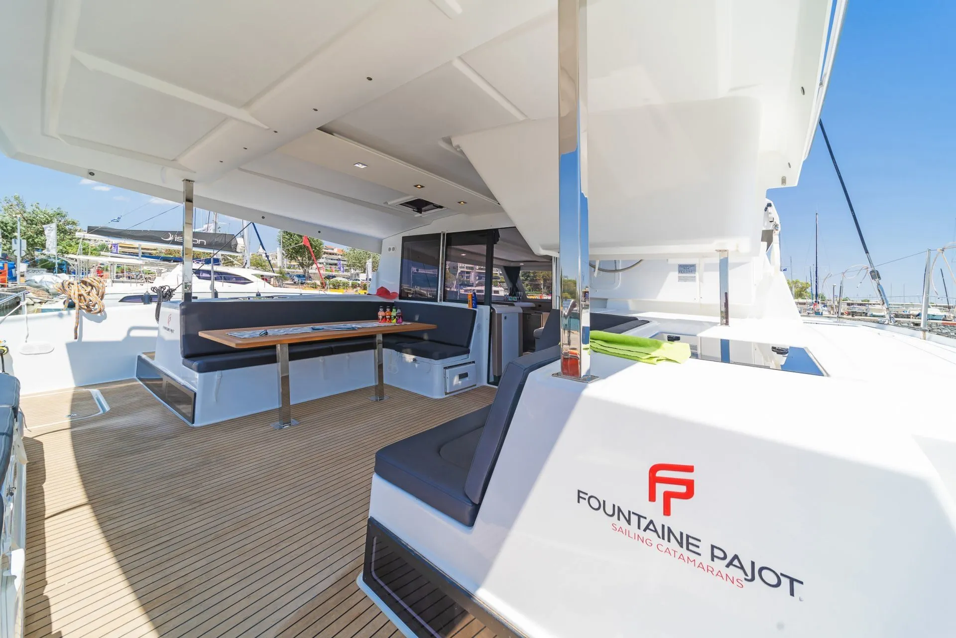 Rent a 11.93m Fountaine Pajot Isla 40 Catamaran in Rhodes Town