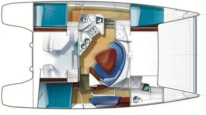 Explore Sochi on a 12.5m Fountaine Pajot Lavezzi 40 Catamaran Rental