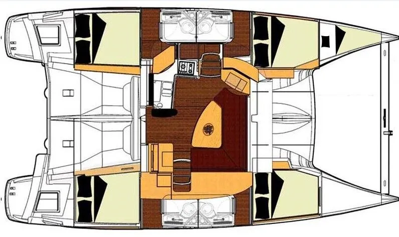 Rent a 11.95m Catamaran in Vodice