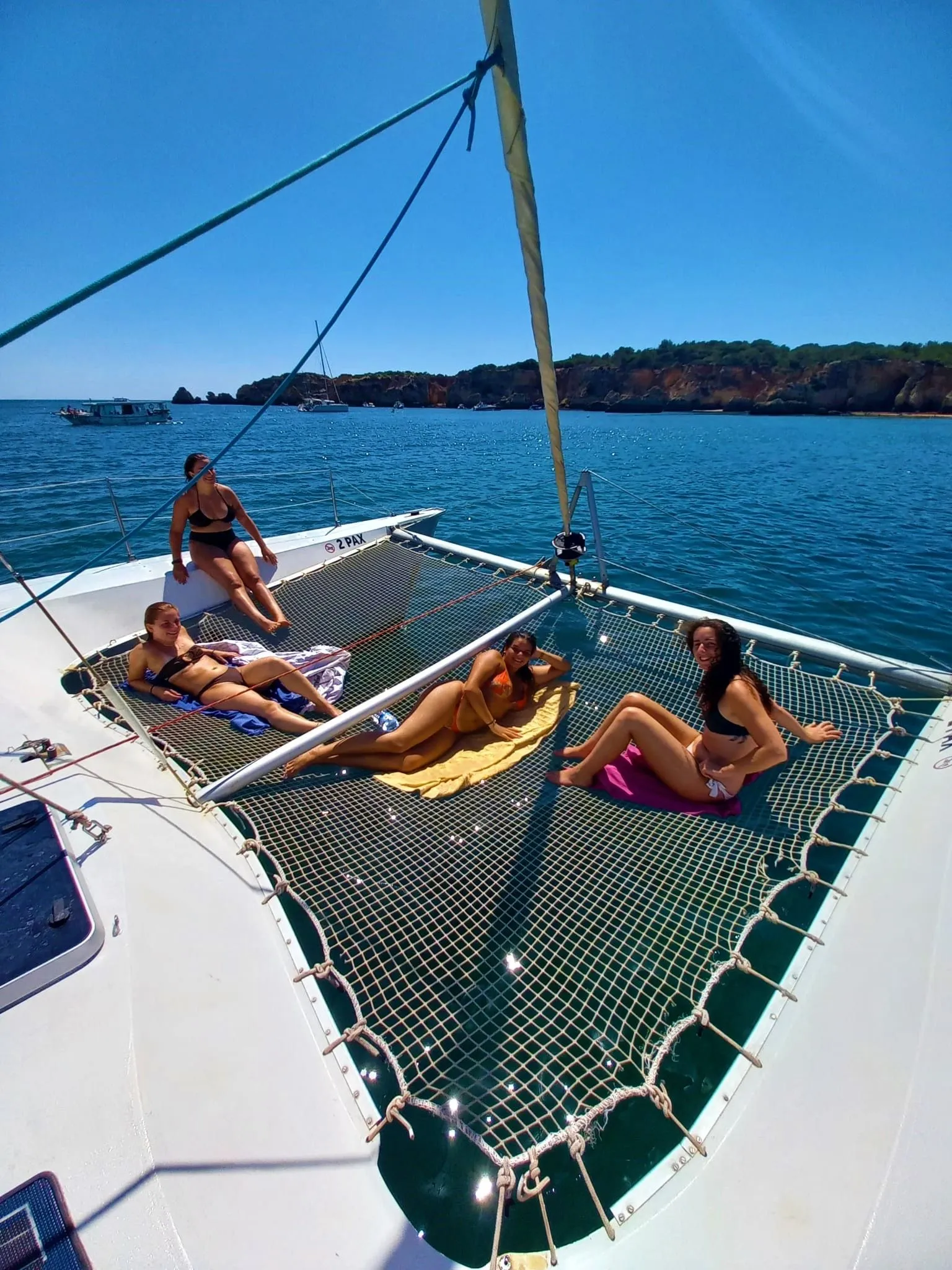 Catamaran Catja Mietboot