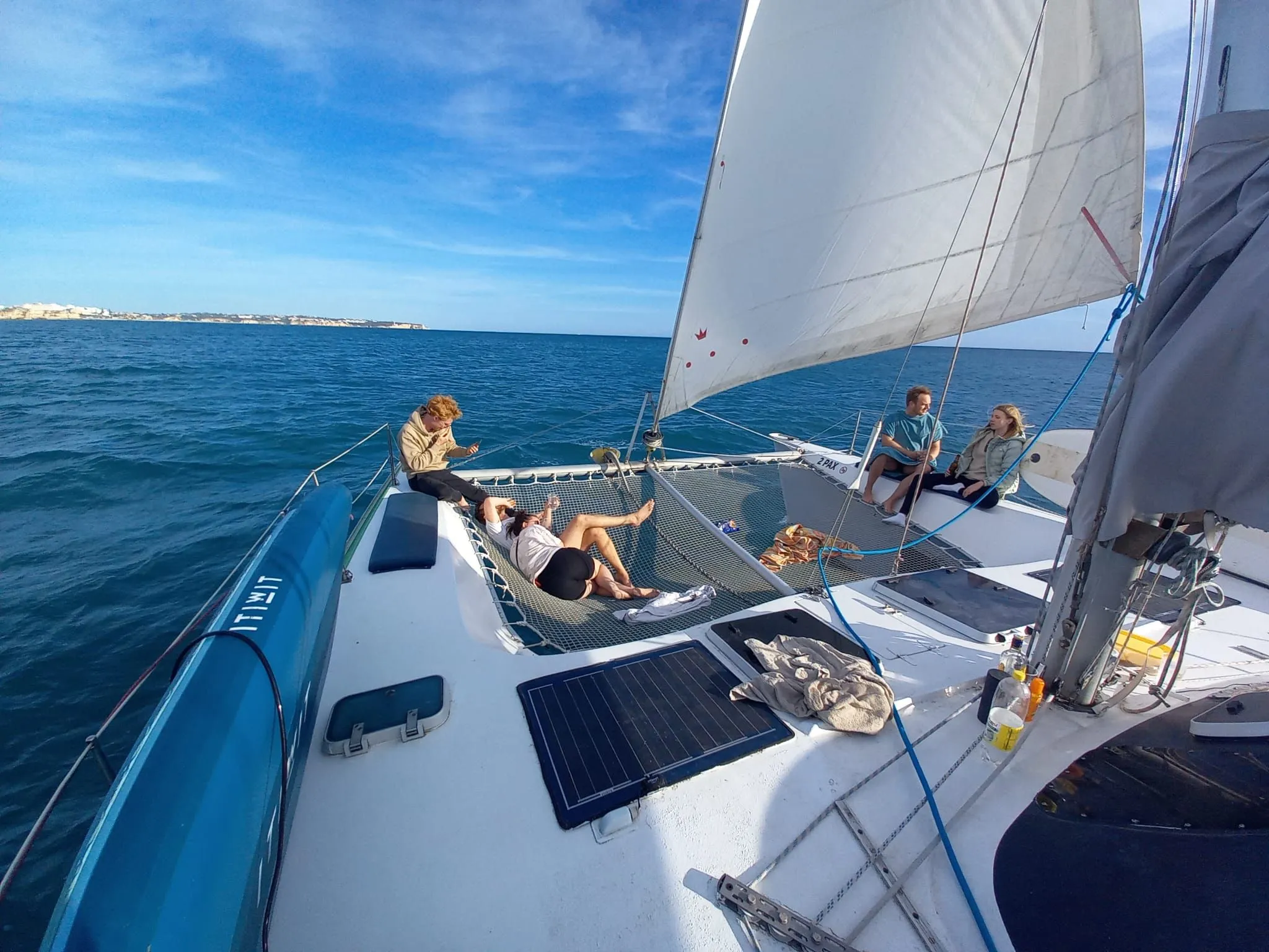 Catamaran Catja Mietboot