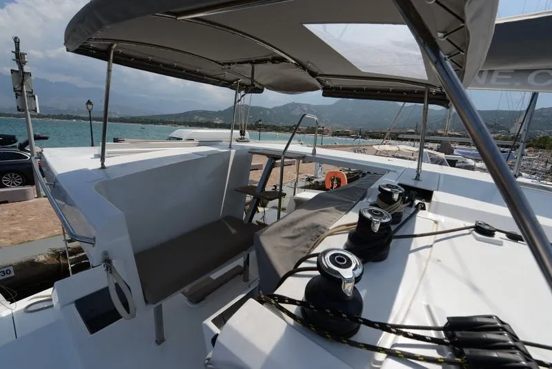 Explore Calvi on a 11.73m 4 Cabin Catamaran Rental