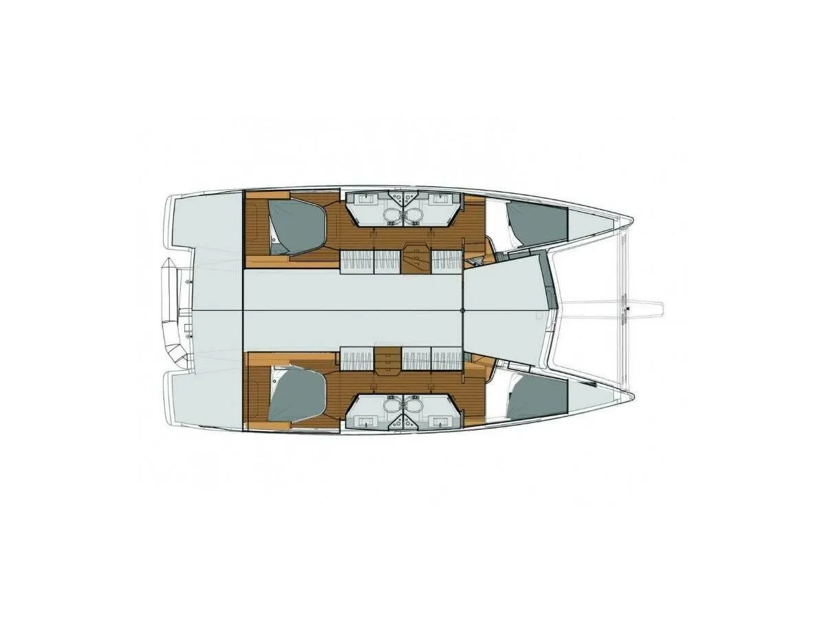 Explore Vodice on a 11.73m Fountaine Pajot Lucia 40 Catamaran Rental