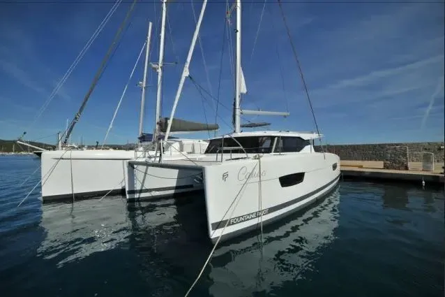 11.73m Golfo Aranci Catamaran Fountaine Pajot Lucia 40 Hire