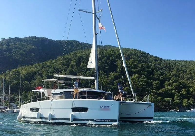 Rent a 11.73m Fountaine Pajot Lucia 40 in Fethiye