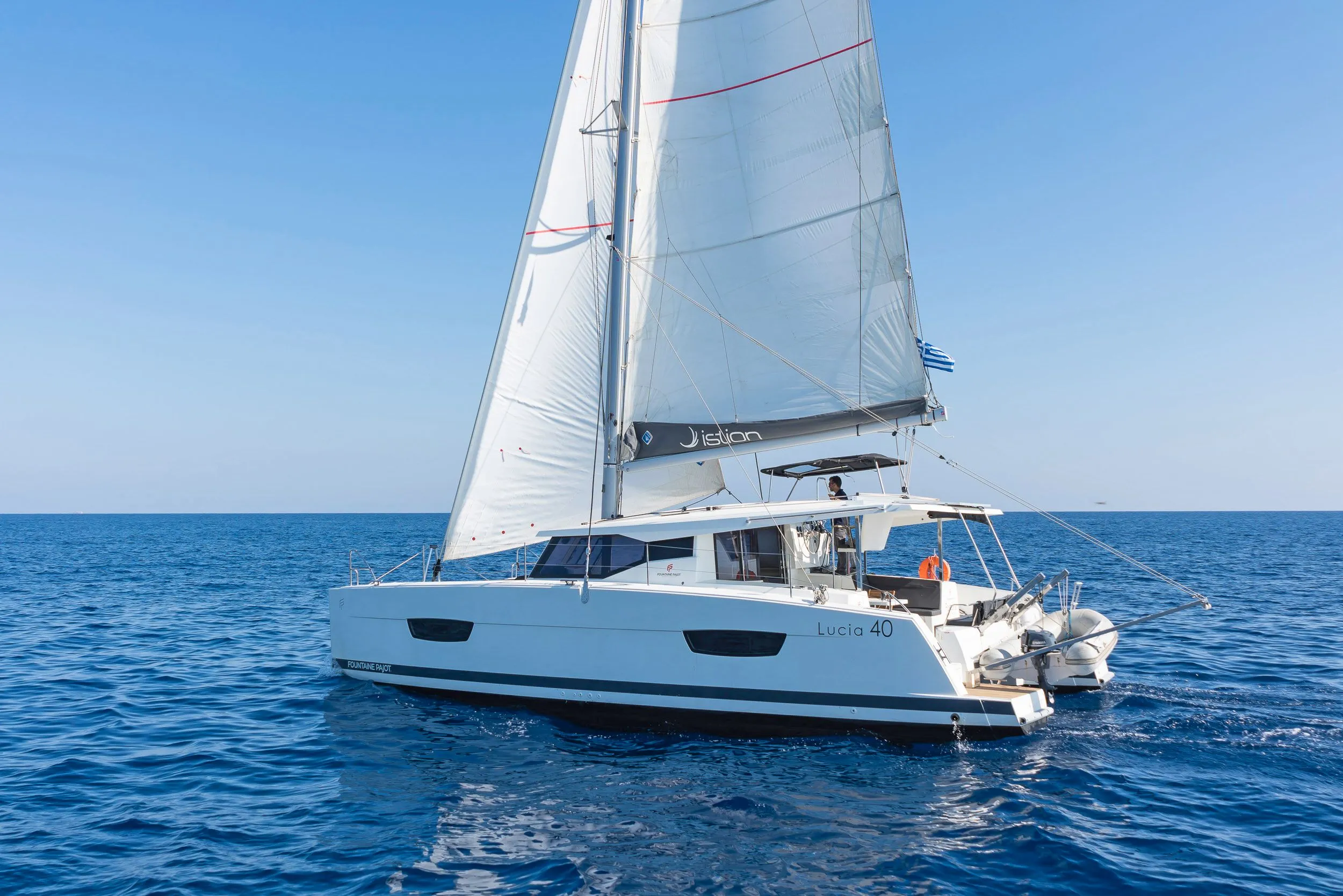 Explore Rhodes Town on a 11.73m Rental Boat