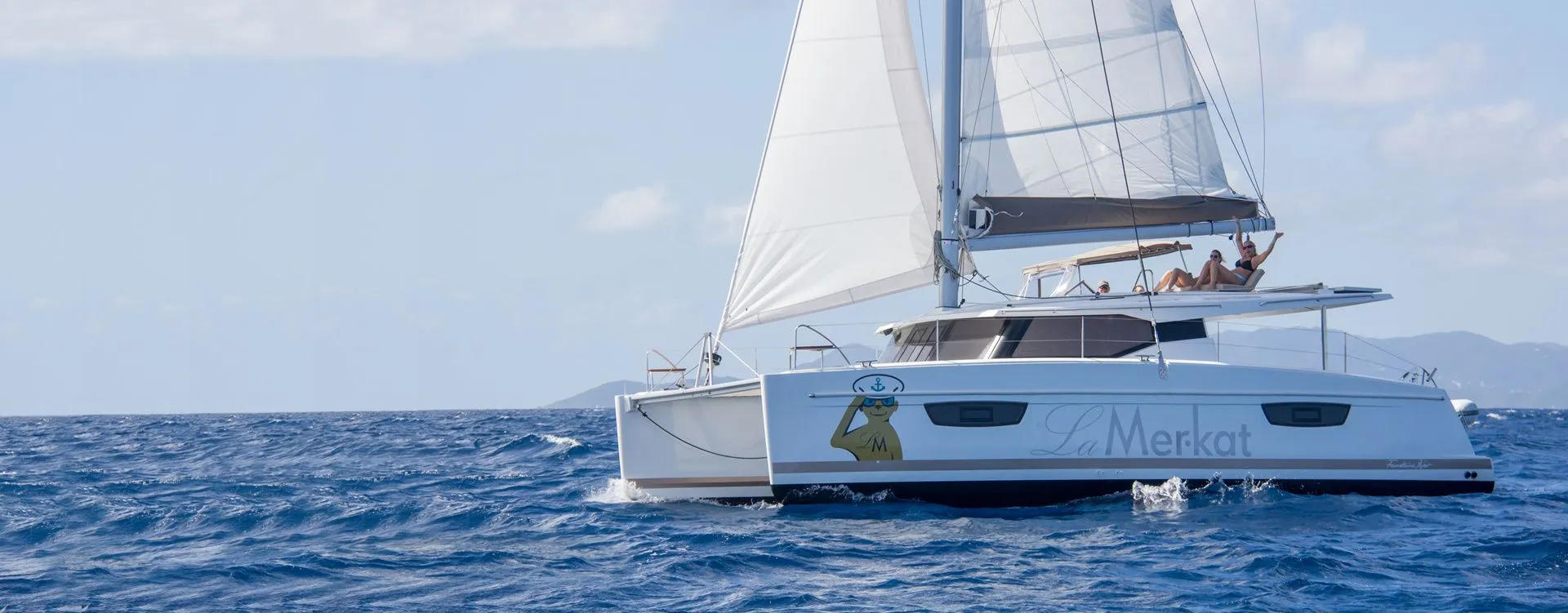 Charter a 11.68m 4 Cabin Catamaran in Road Town