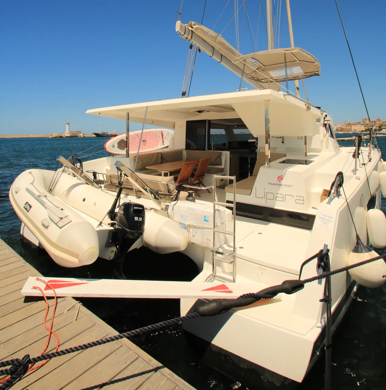 11.73m Marsala 4 Cabin Catamaran Hire