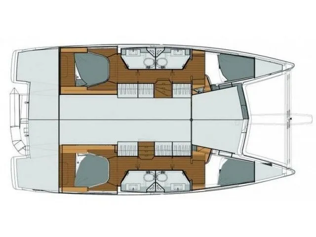 Rent a 11.73m Catamaran Fountaine Pajot Lucia 40 in Punat