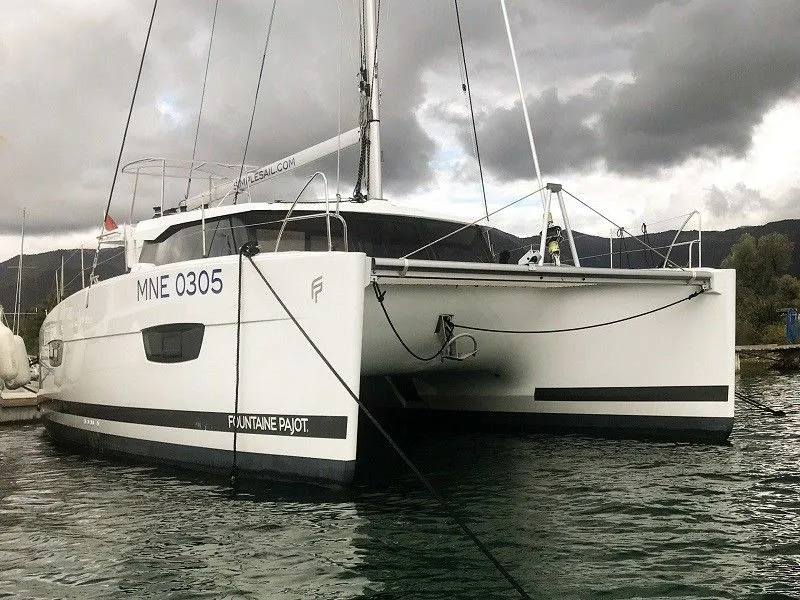 11.73m Tivat Catamaran Hire