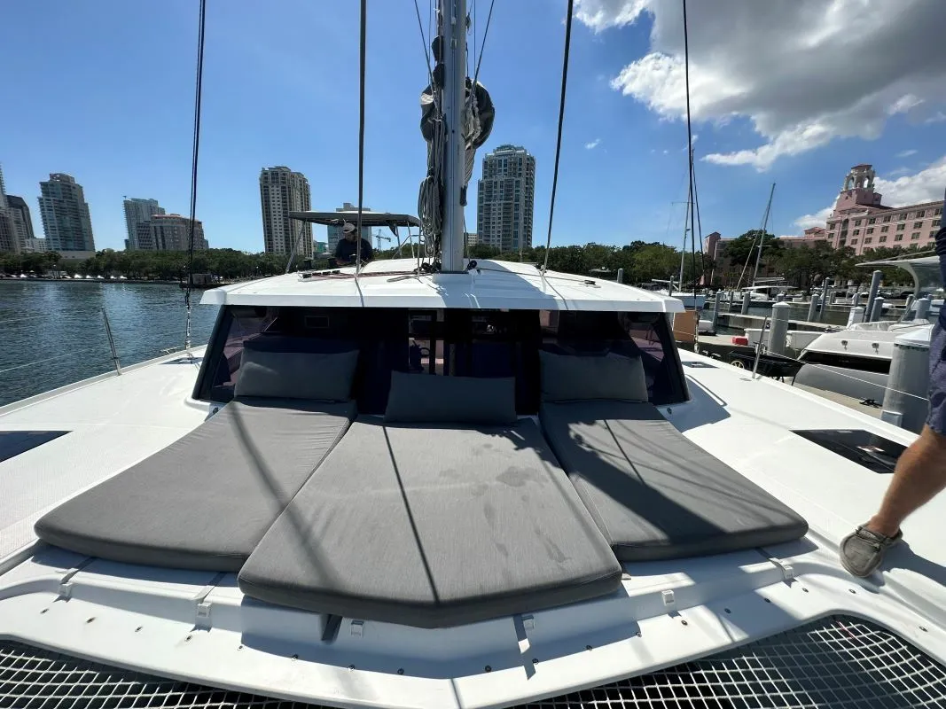 Rent a 11.58m Fountaine Pajot Lucia 40 in St. Petersburg