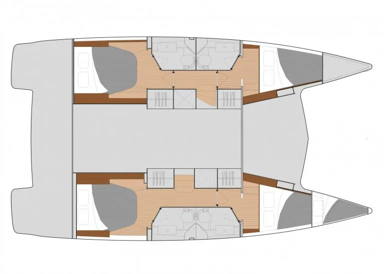 Rent a 11.73m Catamaran Fountaine Pajot Lucia 40 in Saint Thomas