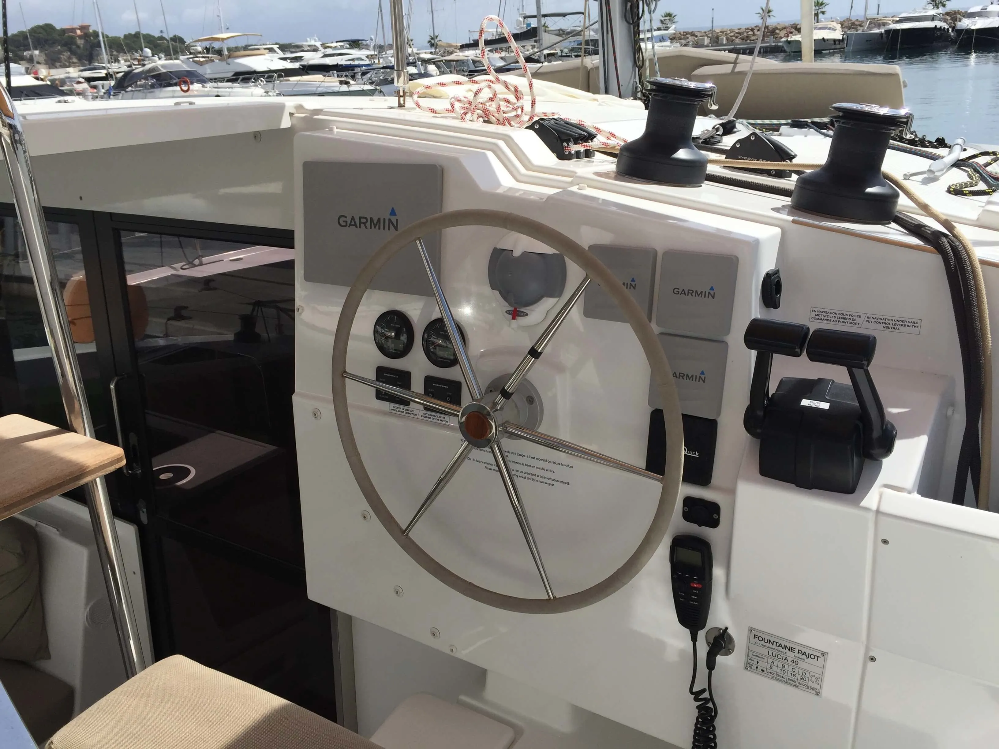 11.73m Toulon 4 Cabin Catamaran Hire