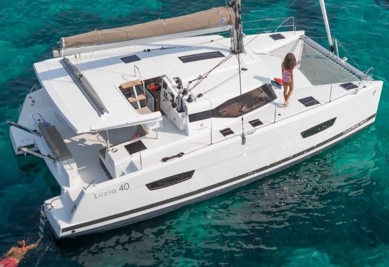 11.73m Furnari Catamaran Fountaine Pajot Lucia 40 Hire