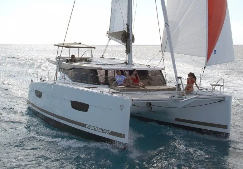 11.73m Furnari Catamaran Fountaine Pajot Lucia 40 Hire