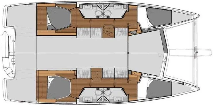 Explore Portimão on a 11.73m 4 Cabin Catamaran Rental