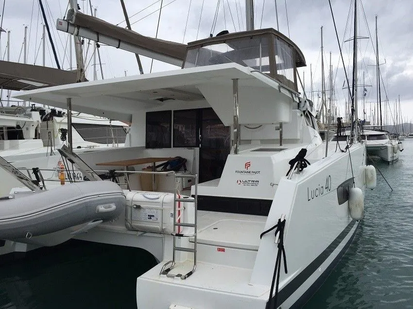 11.73m Marina Fountaine Pajot Lucia 40 Hire