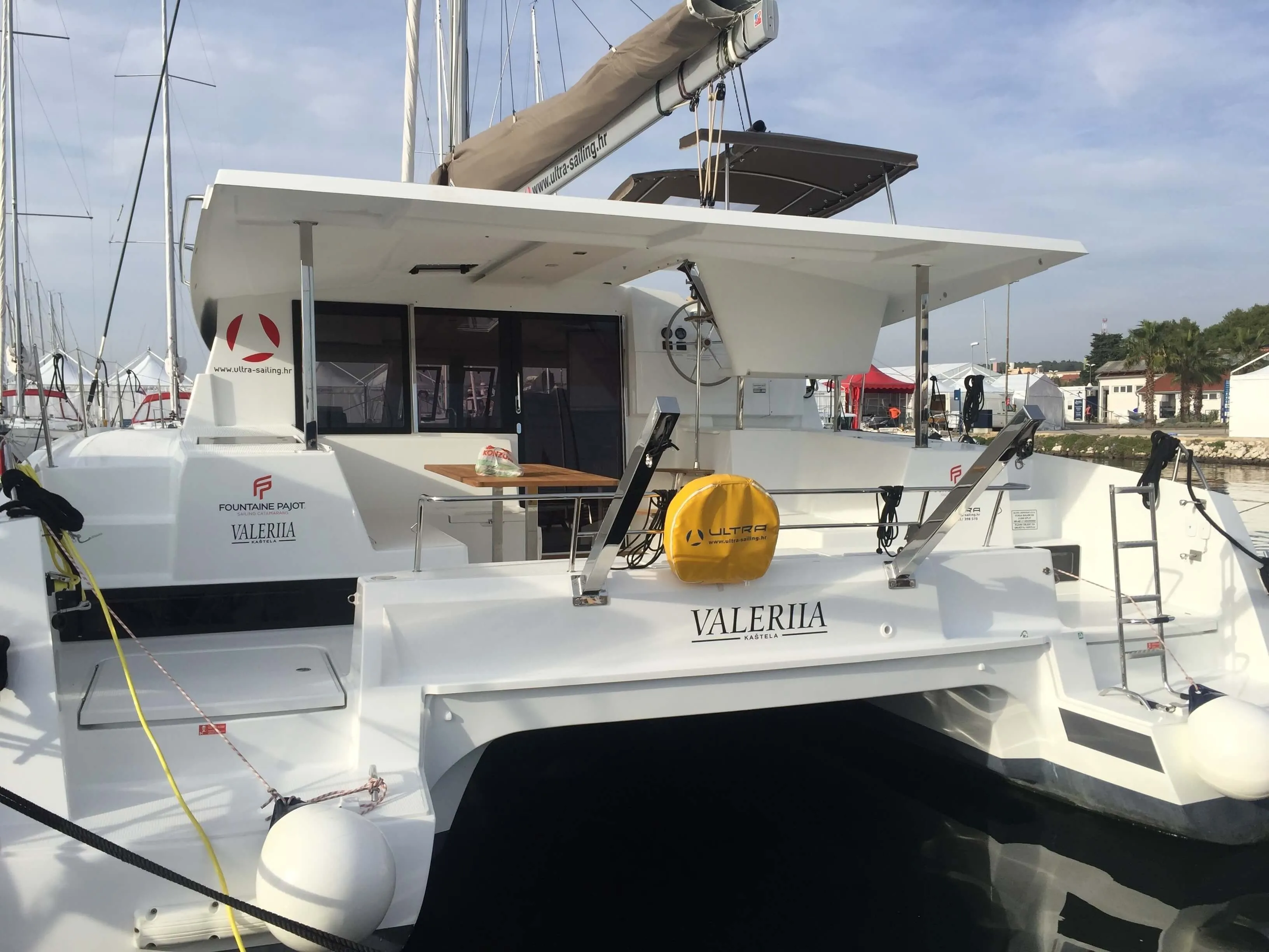 11.73m Marina Fountaine Pajot Lucia 40 Hire