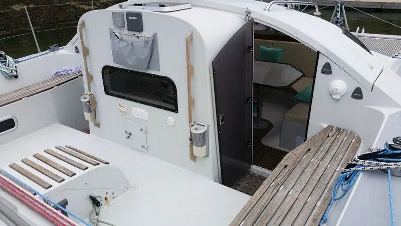 Explore Arzon on a 9.9m 4 Cabin Catamaran Rental