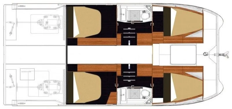 11m Pula Power Catamaran Fountaine Pajot MY 37 Hire