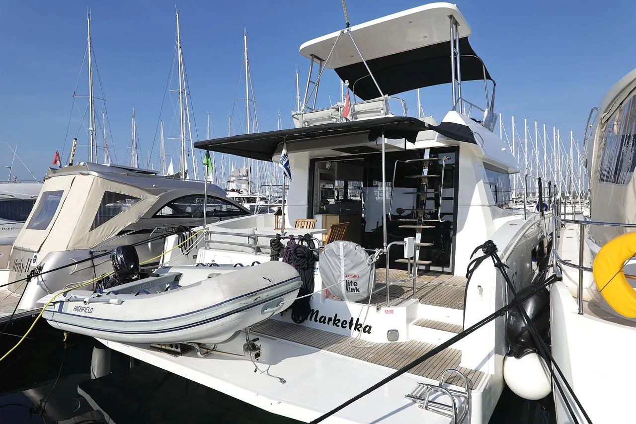 Charter a 11m Fountaine Pajot MY 37 Power Catamaran in Biograd na Moru