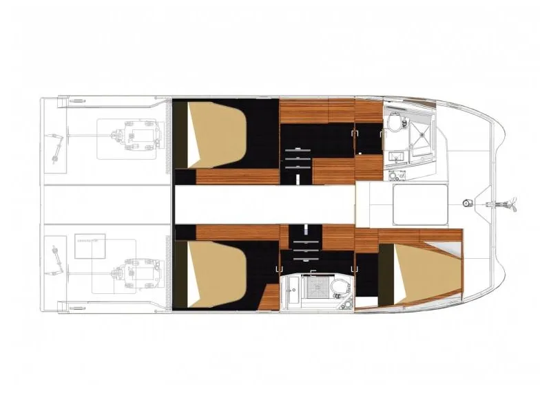 Charter a 11m Fountaine Pajot MY 37 Power Catamaran in Šibenik