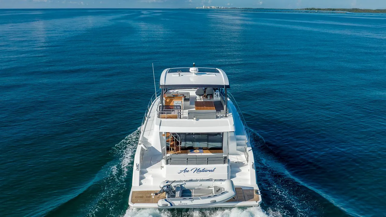13.4m Miami Fountaine Pajot MY 44 Power Catamaran Hire