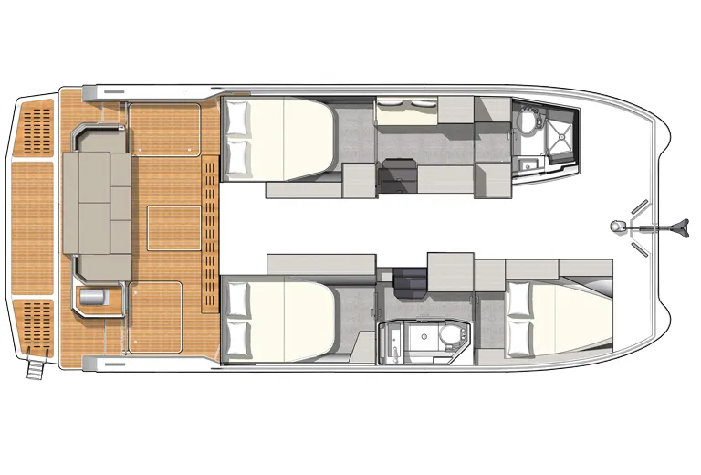 Charter a 11m Power Catamaran in St. Petersburg