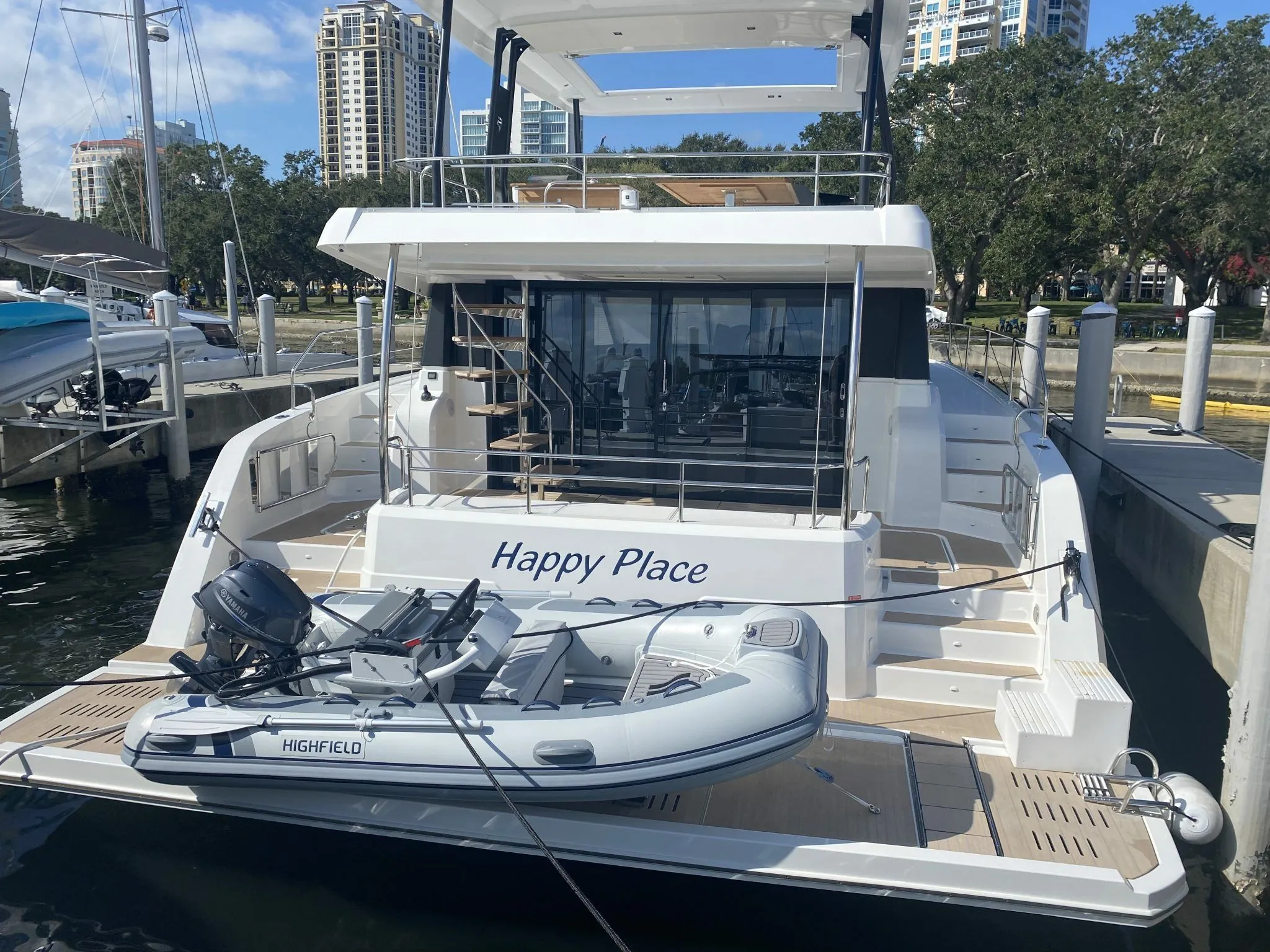 15m St. Petersburg Power Catamaran Fountaine Pajot MY6 Hire