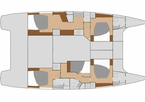 Explore Sivota on a 14.98m Rental Catamaran