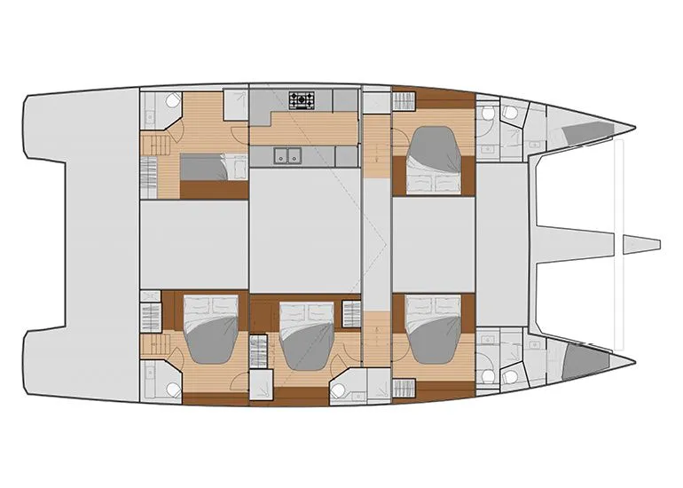 18.78m Cogolin Fountaine Pajot Samana 59 Hire