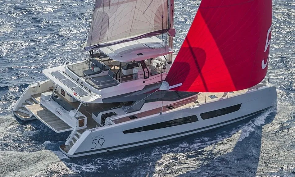 18.78m Cogolin Fountaine Pajot Samana 59 Hire