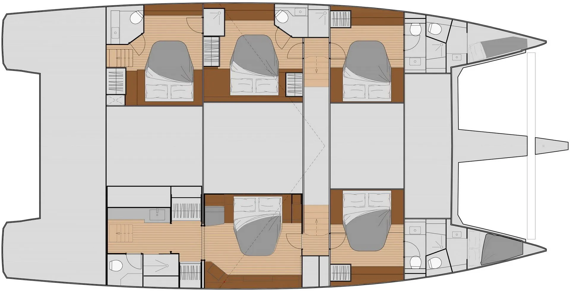 Charter a 18.78m Fountaine Pajot Samana 59 in Saint John’s