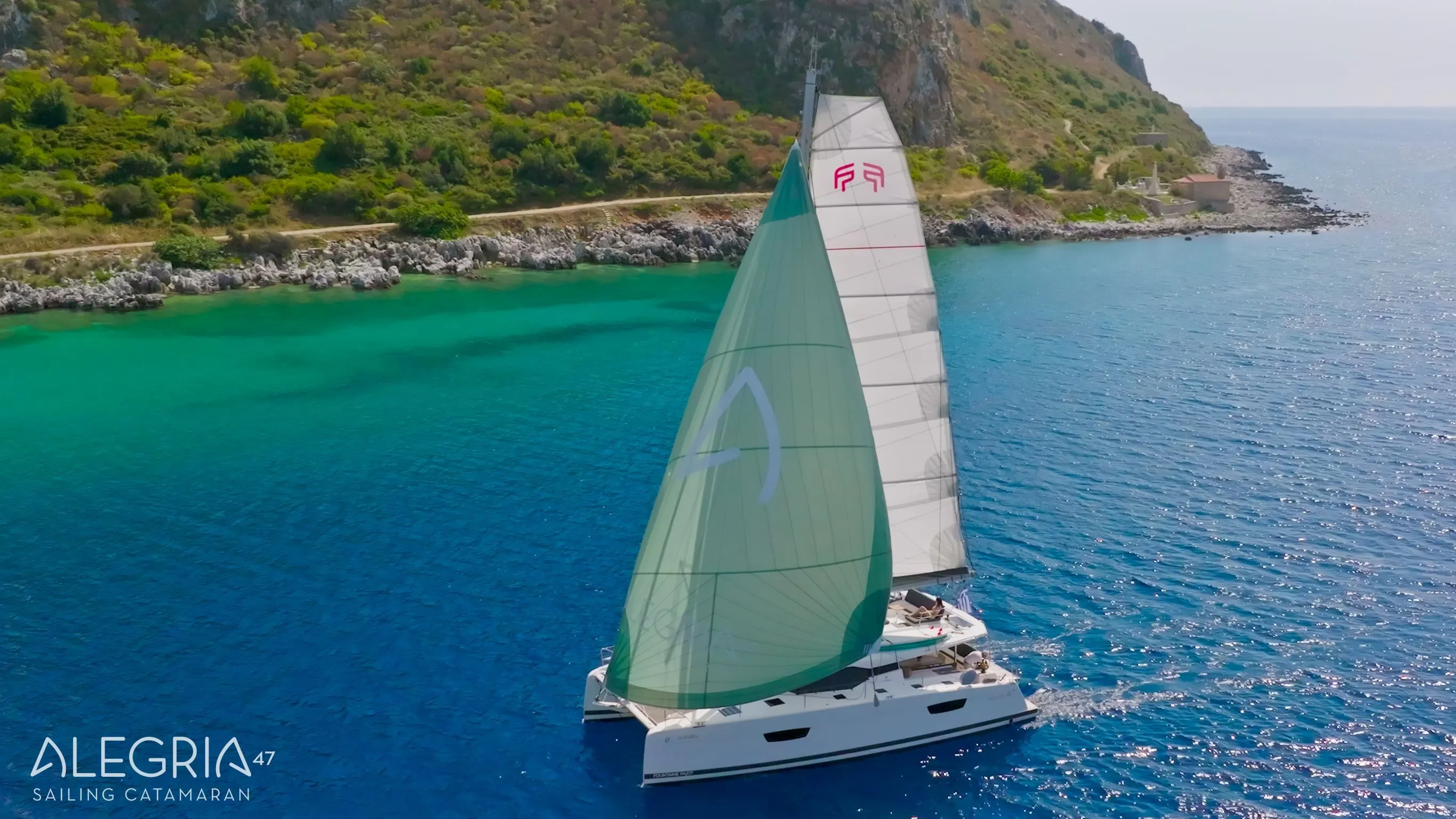 Rent a 14.4m Catamaran in Kalamata